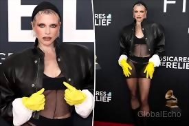Julia Fox's Shocking Grammys 2025 Look: A Bold Statement or Fashion Disaster?